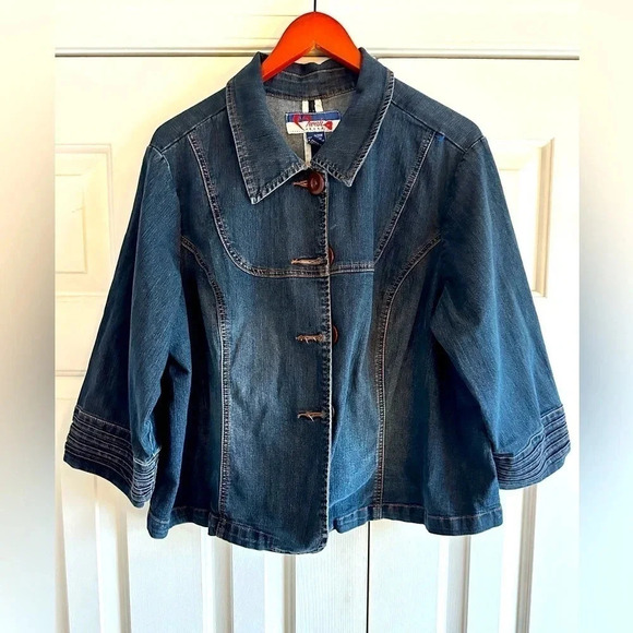 SWAK Jackets & Blazers - SWAK vintage Women’s denim jacket. Size 18/20 W